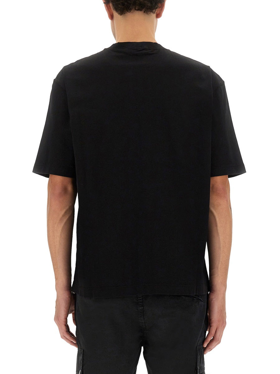 Stone Island Men Organic Cotton T-Shirt - 3