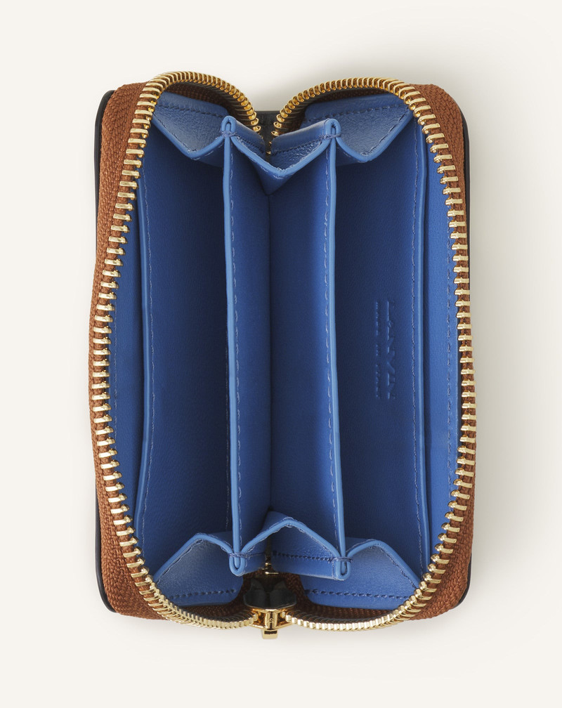 CATCH BY LANVIN ZIPPED LEATHER CARDHOLDER 3