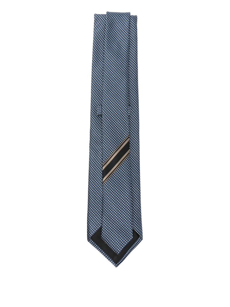 Brioni silk tie outlook