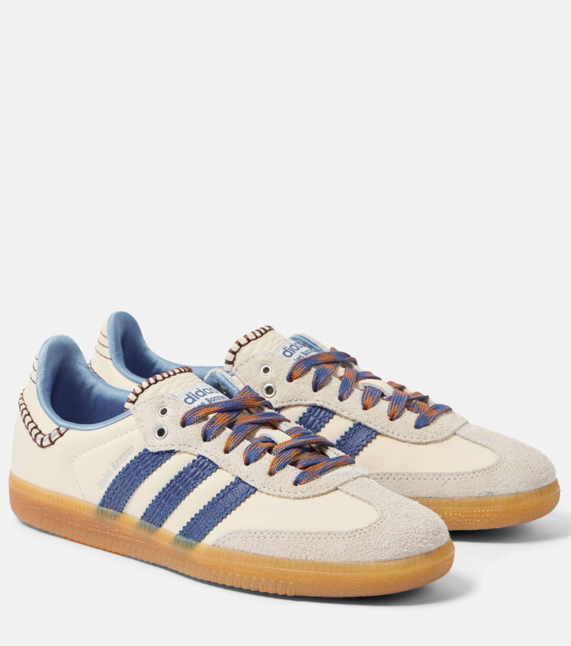 x Wales Bonner Samba leather sneakers - 1