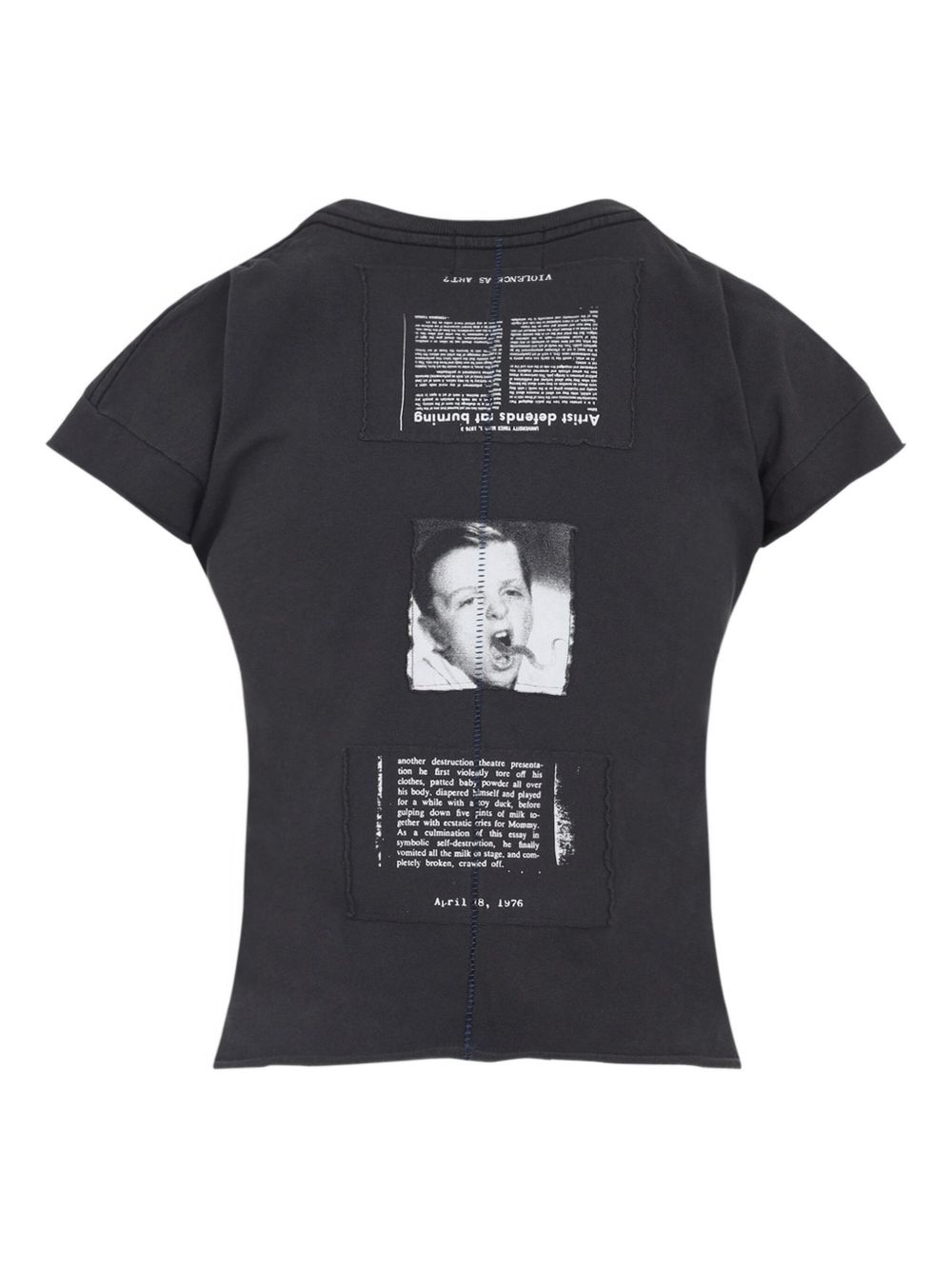 graphic-print cotton T-shirt - 2