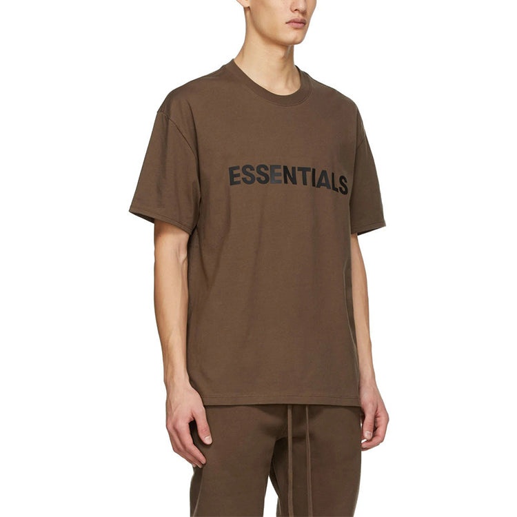 Fear of God Essentials FW20 Logo Tee 'Rain Drum' FOG-FW20-167 - 3