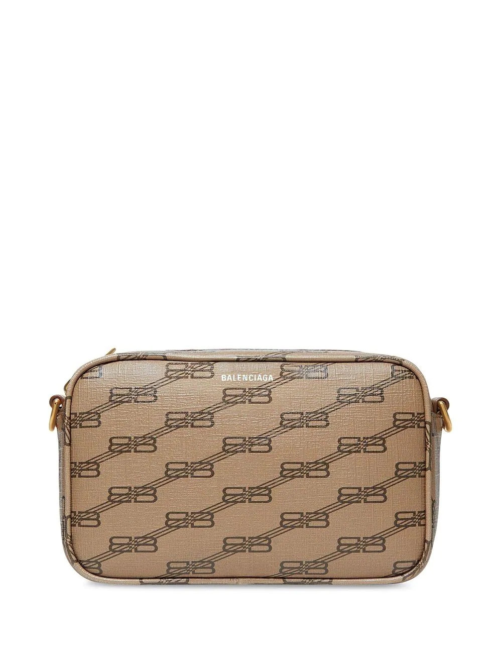 Signature BB-monogram shoulder bag - 5