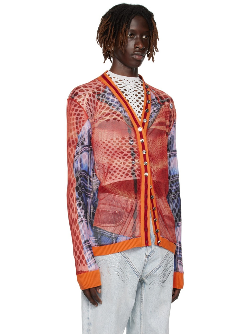 Orange Jean Paul Gaultier Edition Cardigan 2