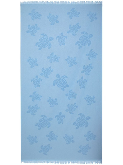 Vilebrequin turtle-pattern organic-cotton beach towel outlook