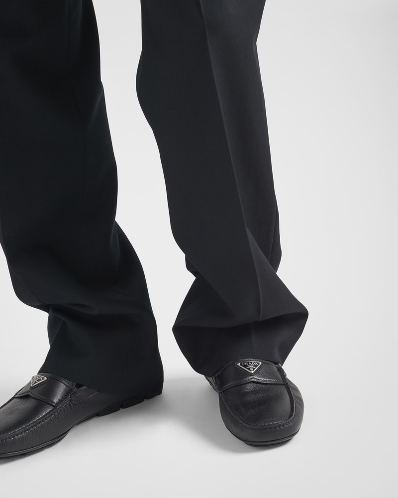 Prada Leather driving shoes outlook