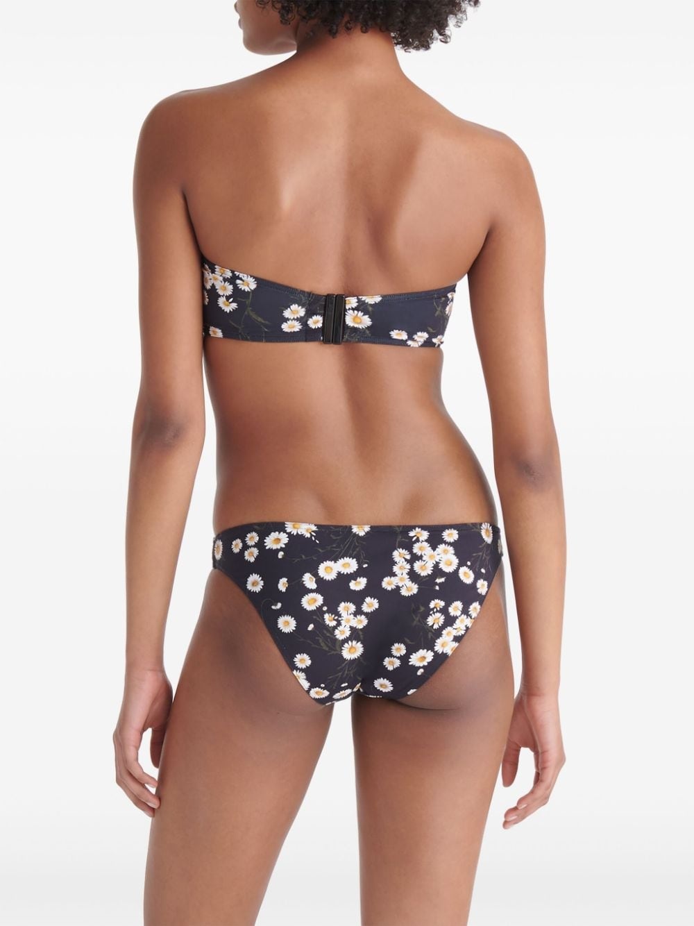 Tendrement floral-print bikini top - 4
