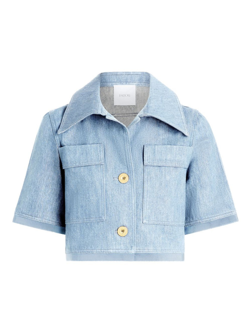 short-sleeves cropped jacket 1