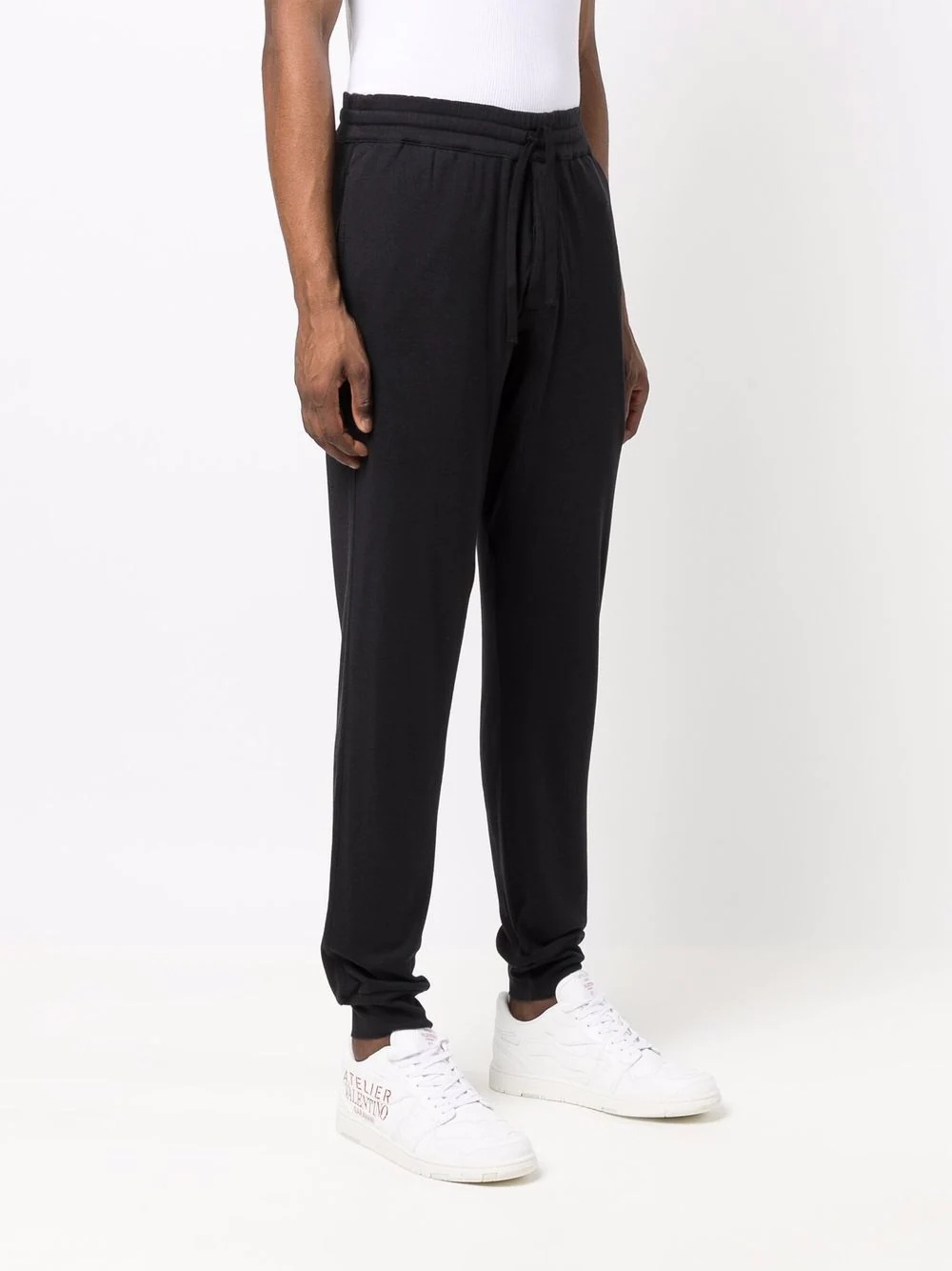 elasticated-waist track pants - 3