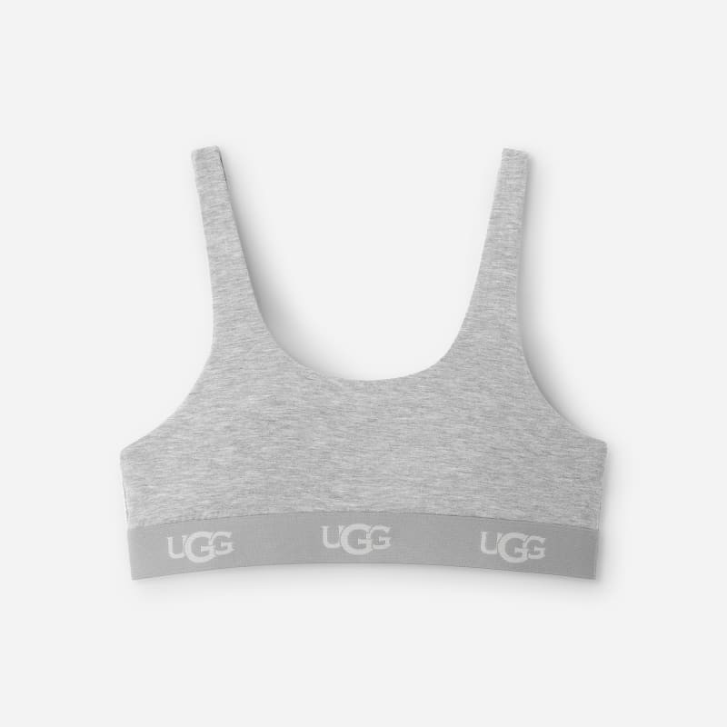 ® Women's Gwendolynn Bralette LENZINGu2122 ECOVEROu2122 Viscose Blend Tops in Grey Heather 1