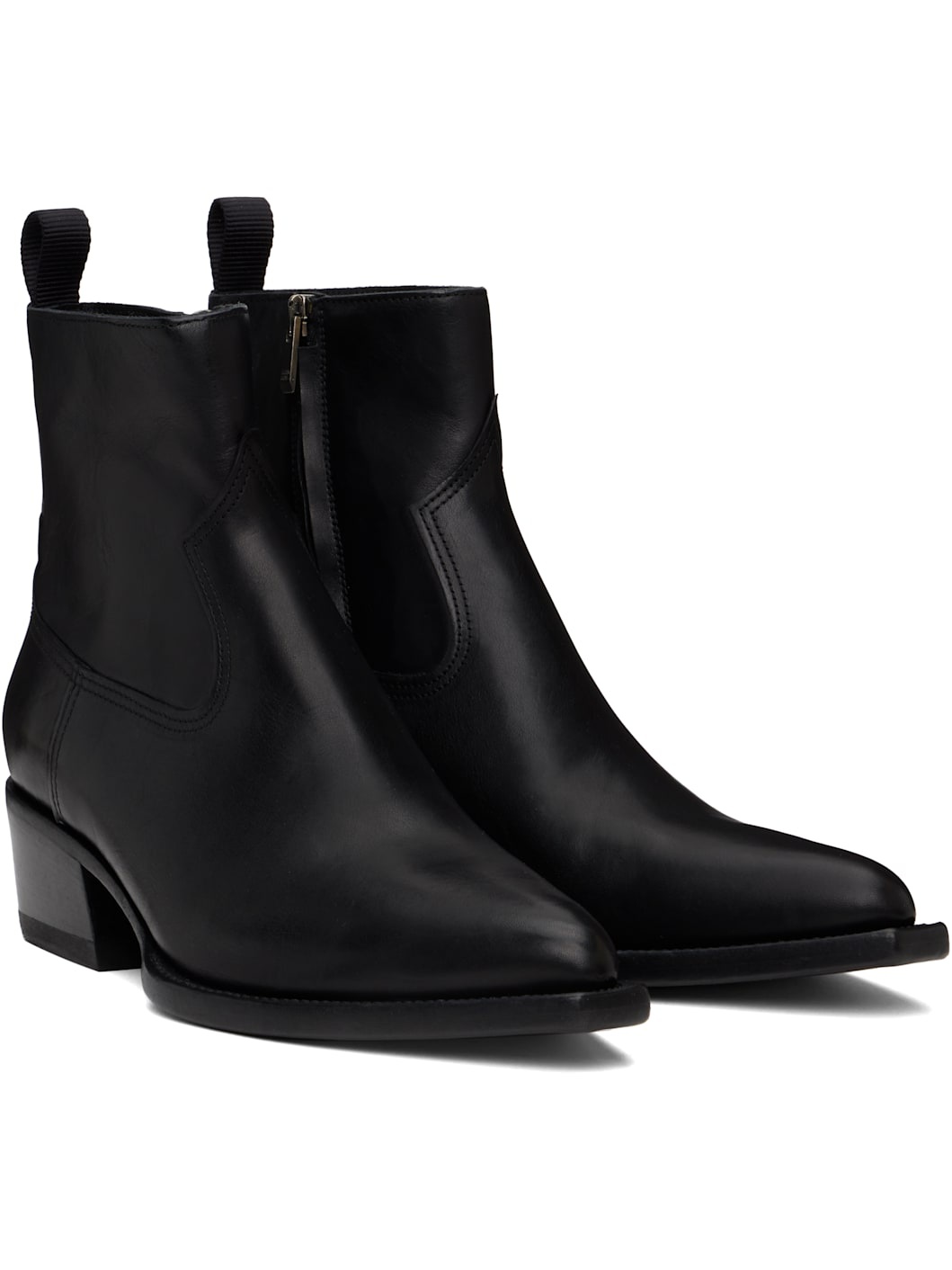 Black Debbie Boots - 4