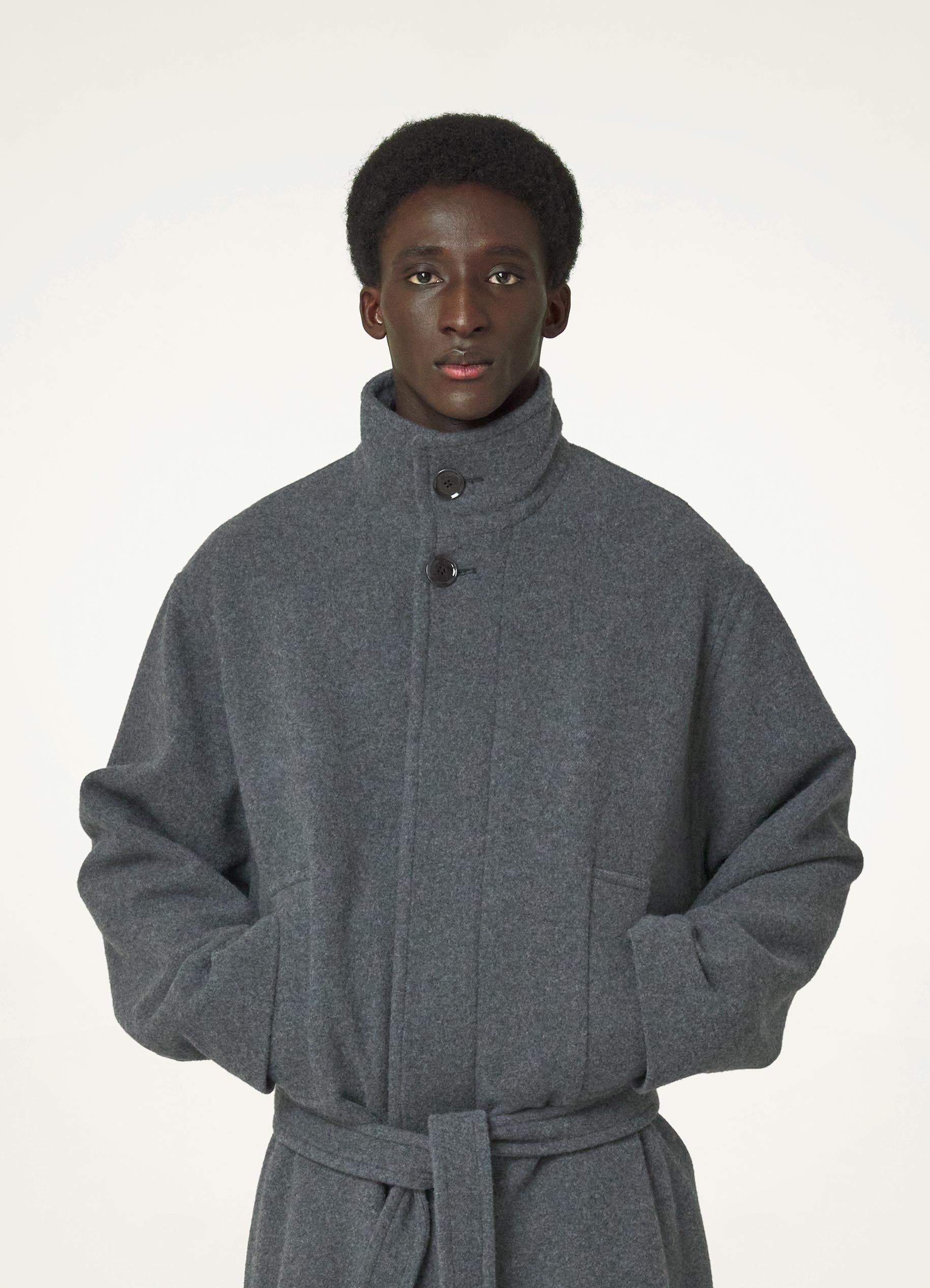 BATHROBE COAT
WOOL CASHMERE - 9