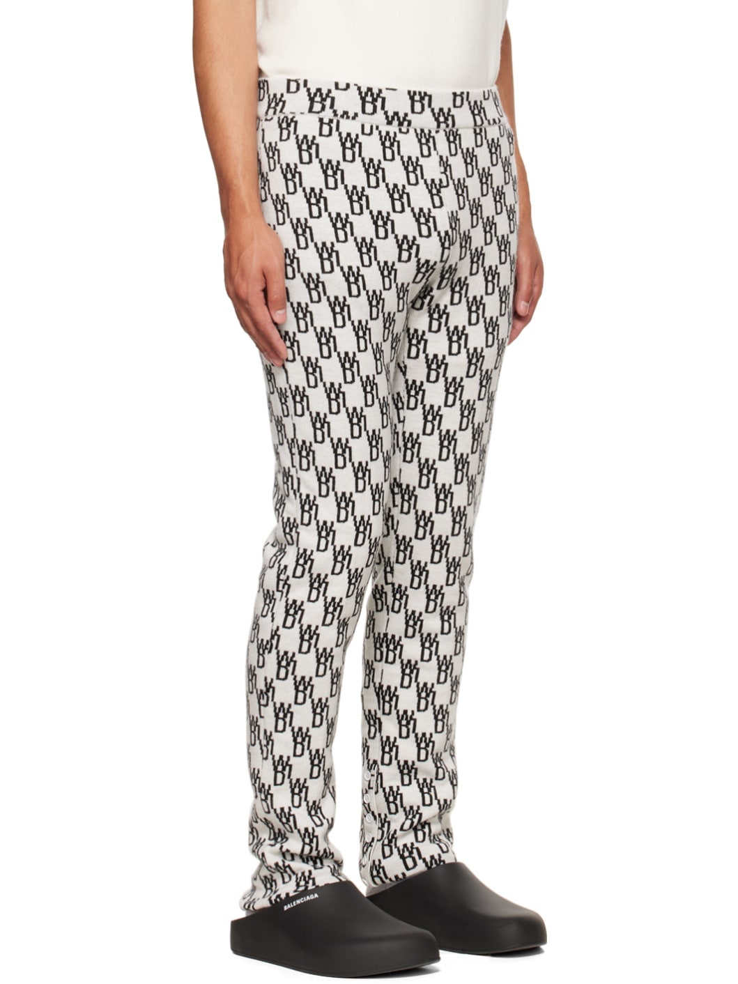 Off-White Jacquard Lounge Pants - 2