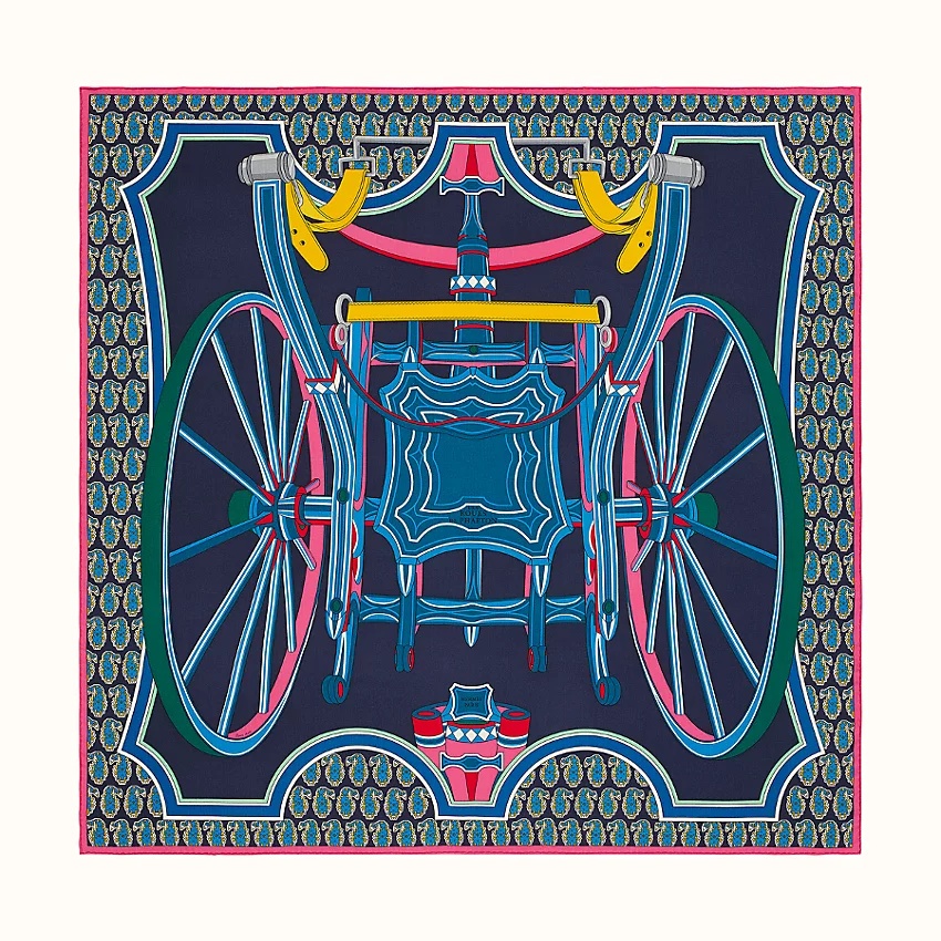 Les Roues de Phaeton shawl 140 - 1