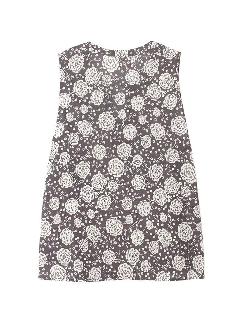 XÍRENA Tish floral-print buttoned top outlook