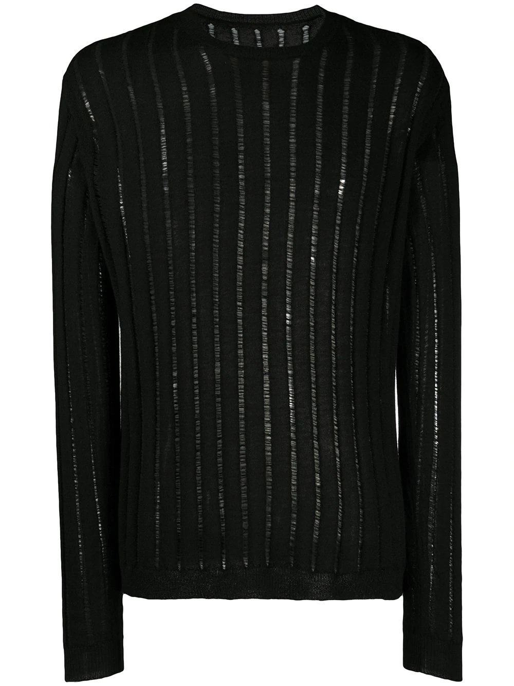 sheer-knit jumper - 1