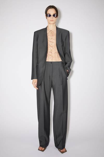 Acne Studios Tailored trousers - Charcoal Grey outlook