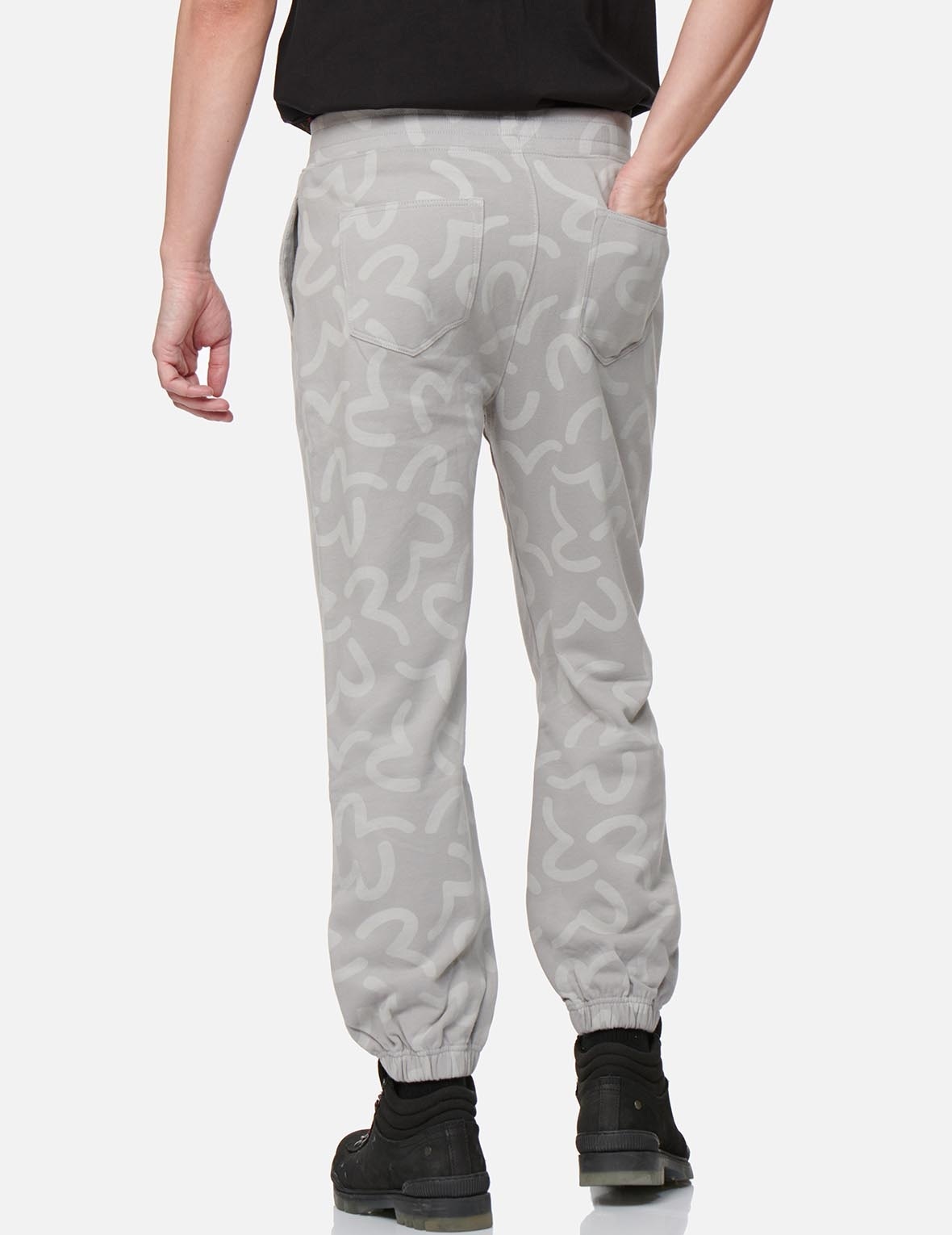 ALLOVER SEAGULL PRINT SWEATPANTS - 4