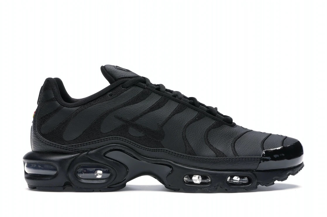 Nike Nike Air Max Plus Triple Black Leather | stockx