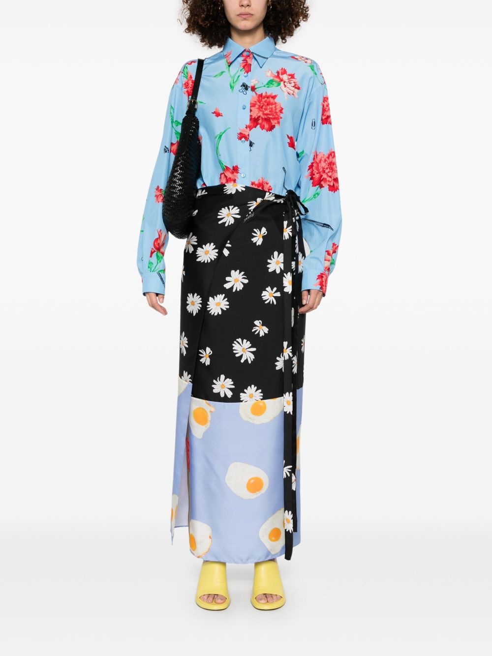 floral-print shirt - 2