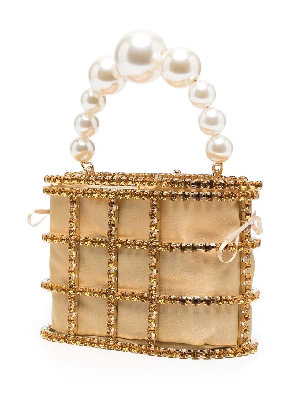 crystal-cage mini bag - 3