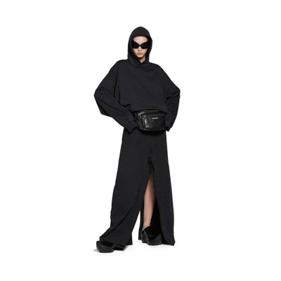 BALENCIAGA Balenciaga Hoodie Medium Fit in Black Faded outlook