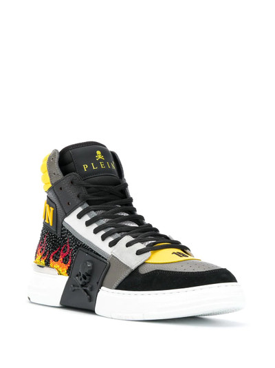 PHILIPP PLEIN Phantom Kick$ hi-top sneakers outlook