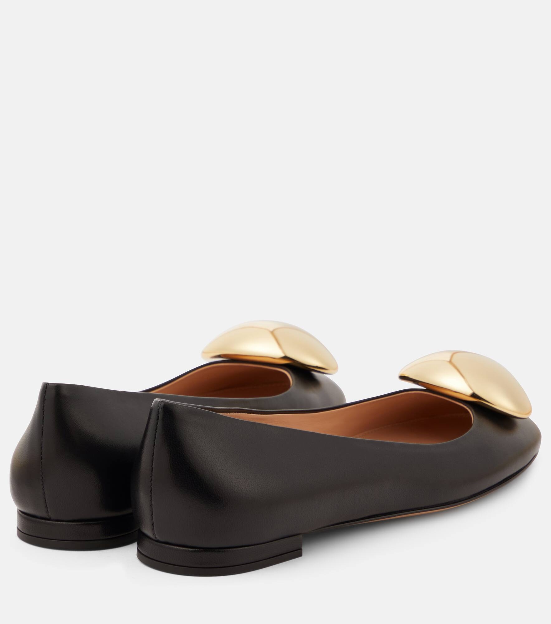 Sphera leather ballet flats - 5