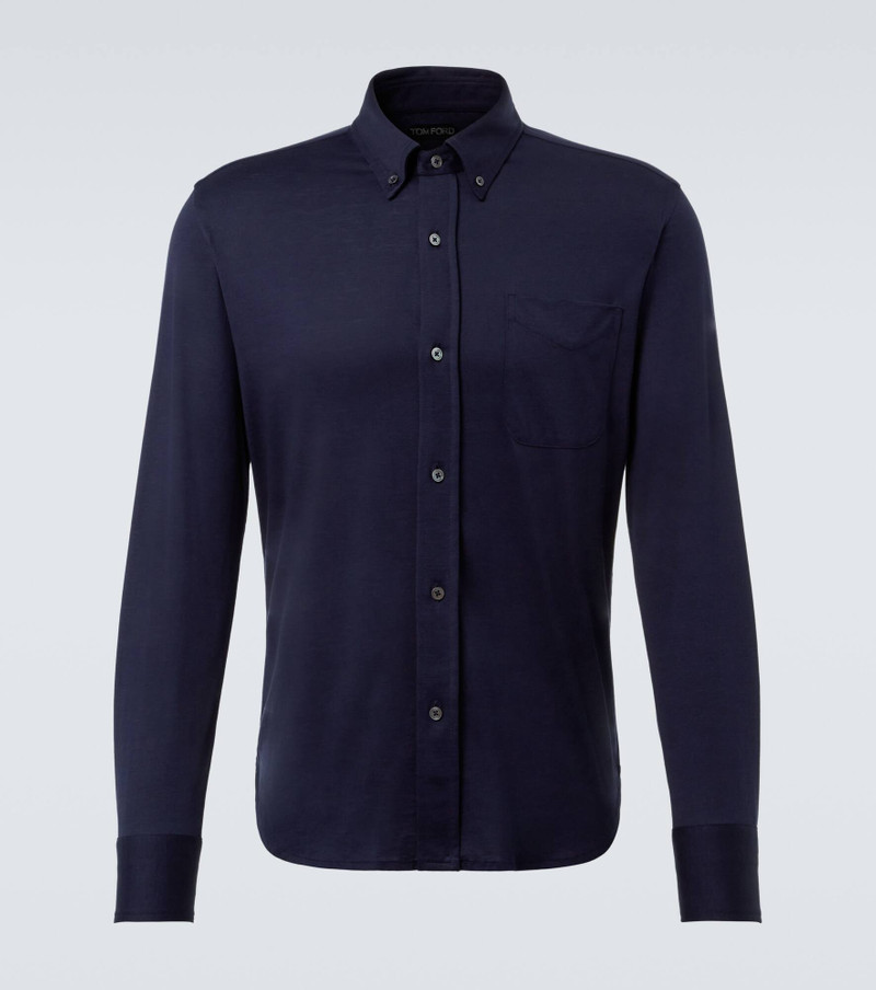 Silk and cotton shirt 1