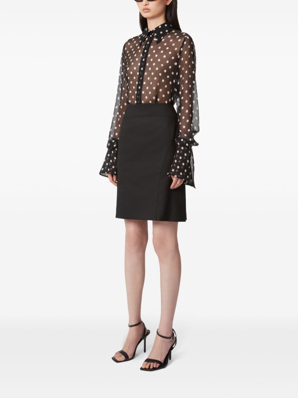 bell-cuffs shirt - 3