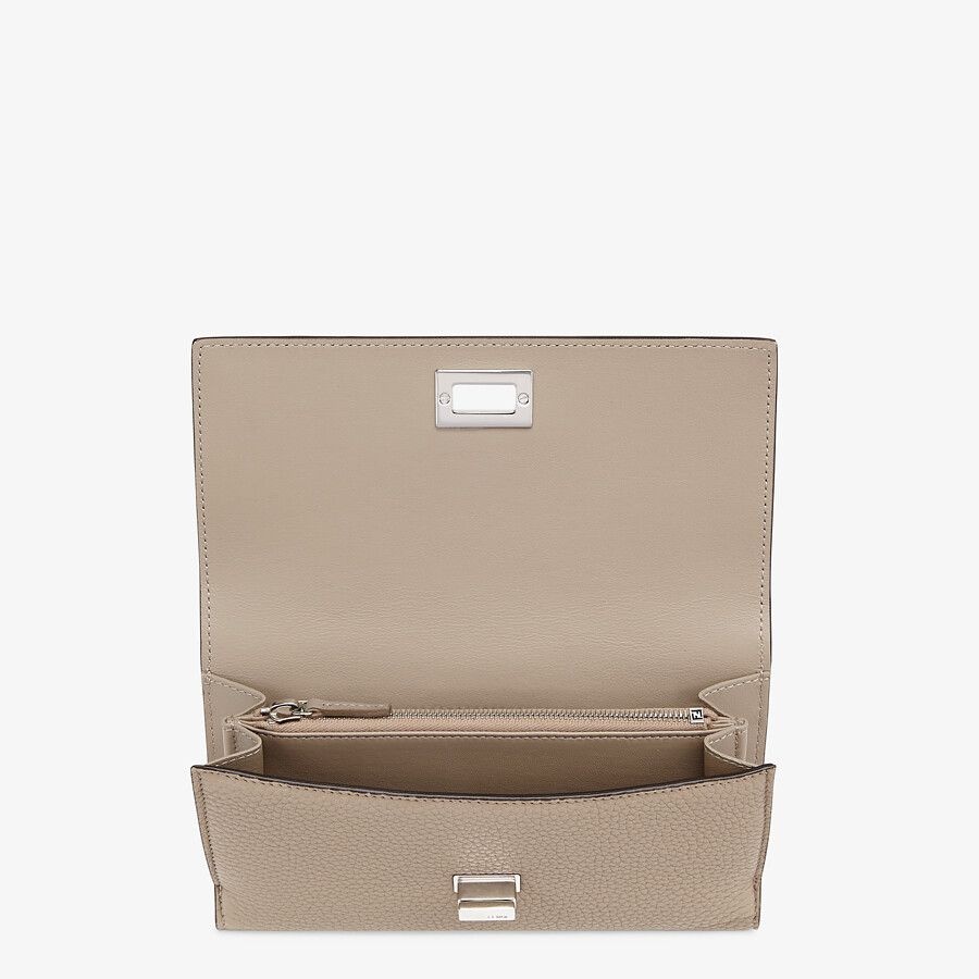 Beige leather wallet - 3