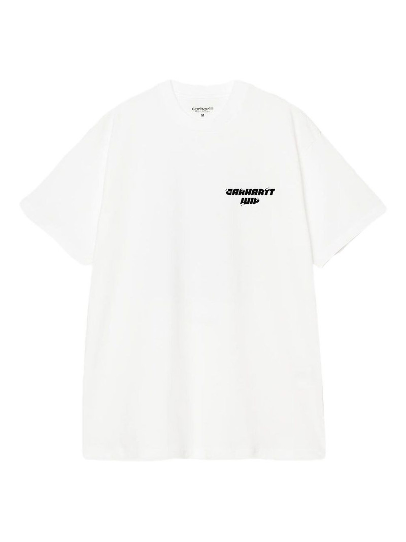 graphic-print logo T-shirt 1