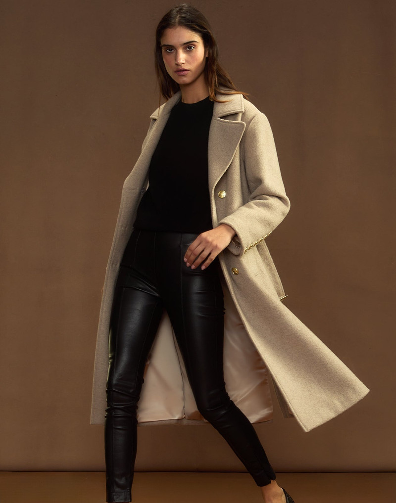 Noa Wool Cocoon Coat 6