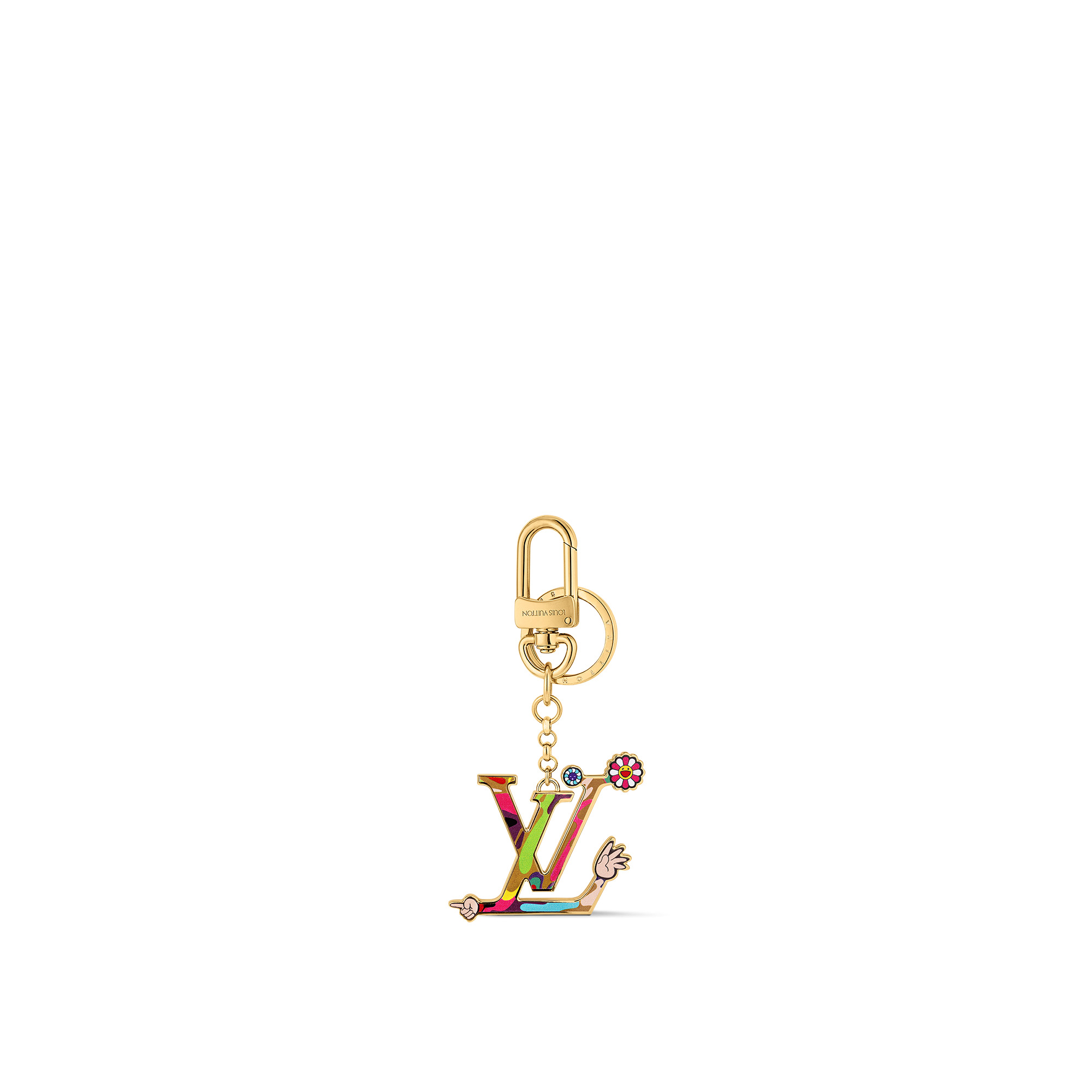 LV x TM LV Iconic Superflat Key Holder - 1