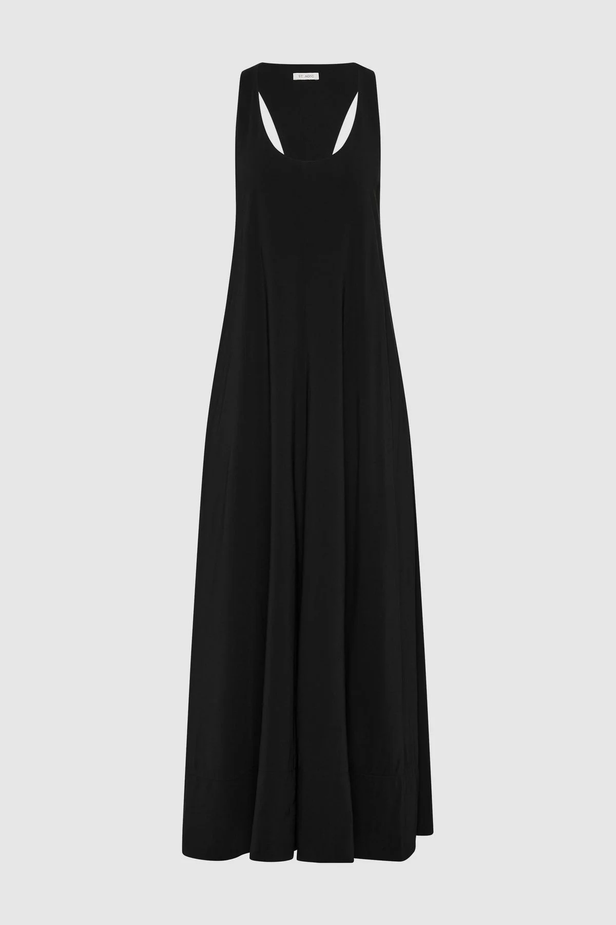 Fluid Tank Dress - Black - 1