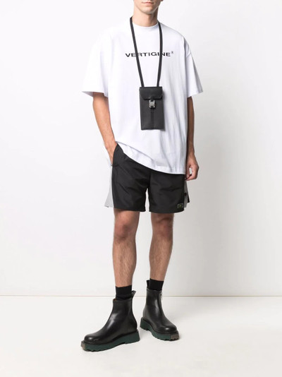 MSGM slogan crew-neck T-shirt outlook