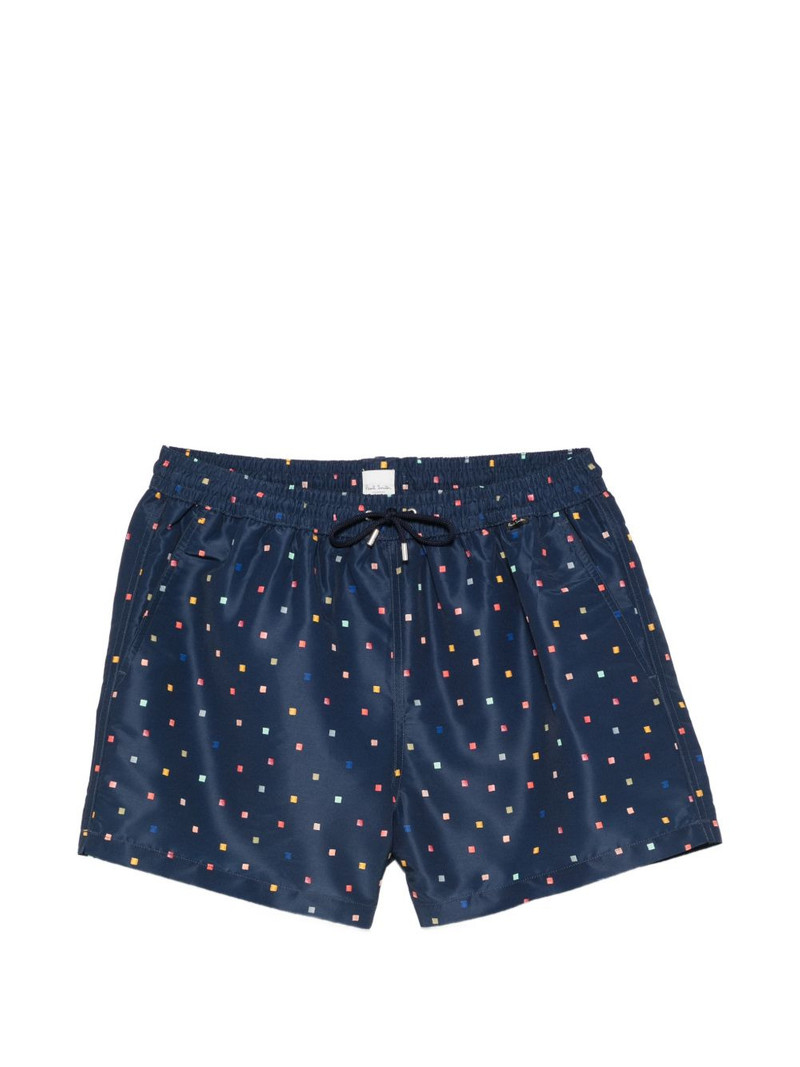 printed swim shorts 1