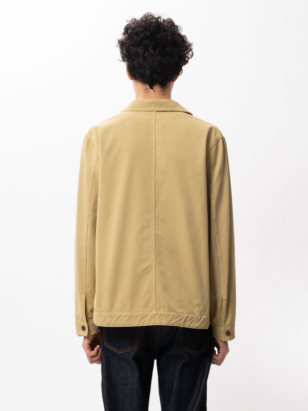 Colin Utility Overshirt Oat - 4