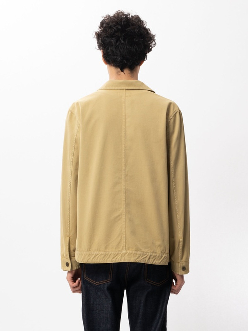 Colin Utility Overshirt Oat 4
