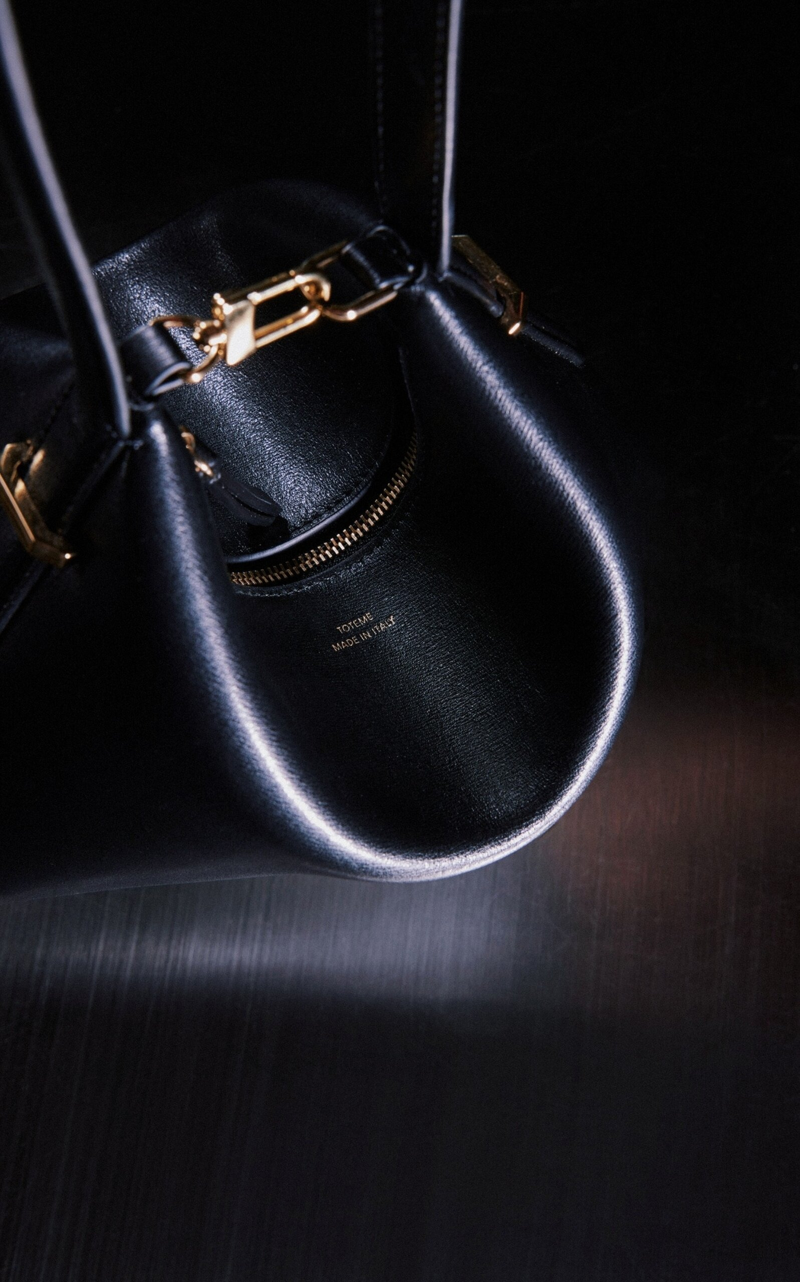 Scoop Leather Wristlet black - 2