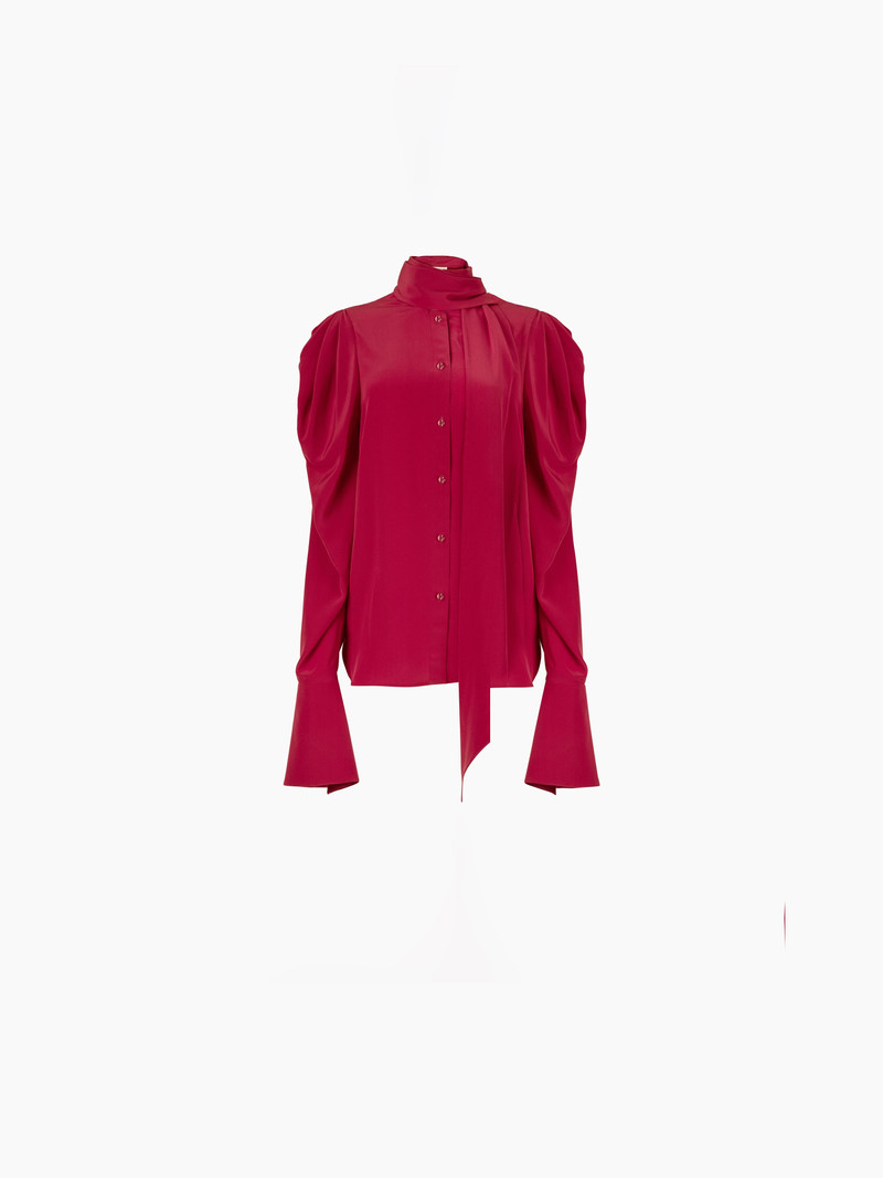 PUSSY-BOW SHIRT 5
