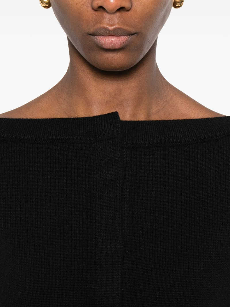 boat-neck cardigan 5