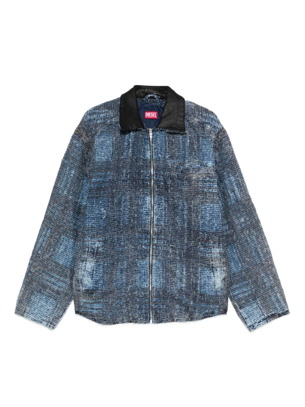 D-Ivar-S1 plaid-pattern jacket - 1