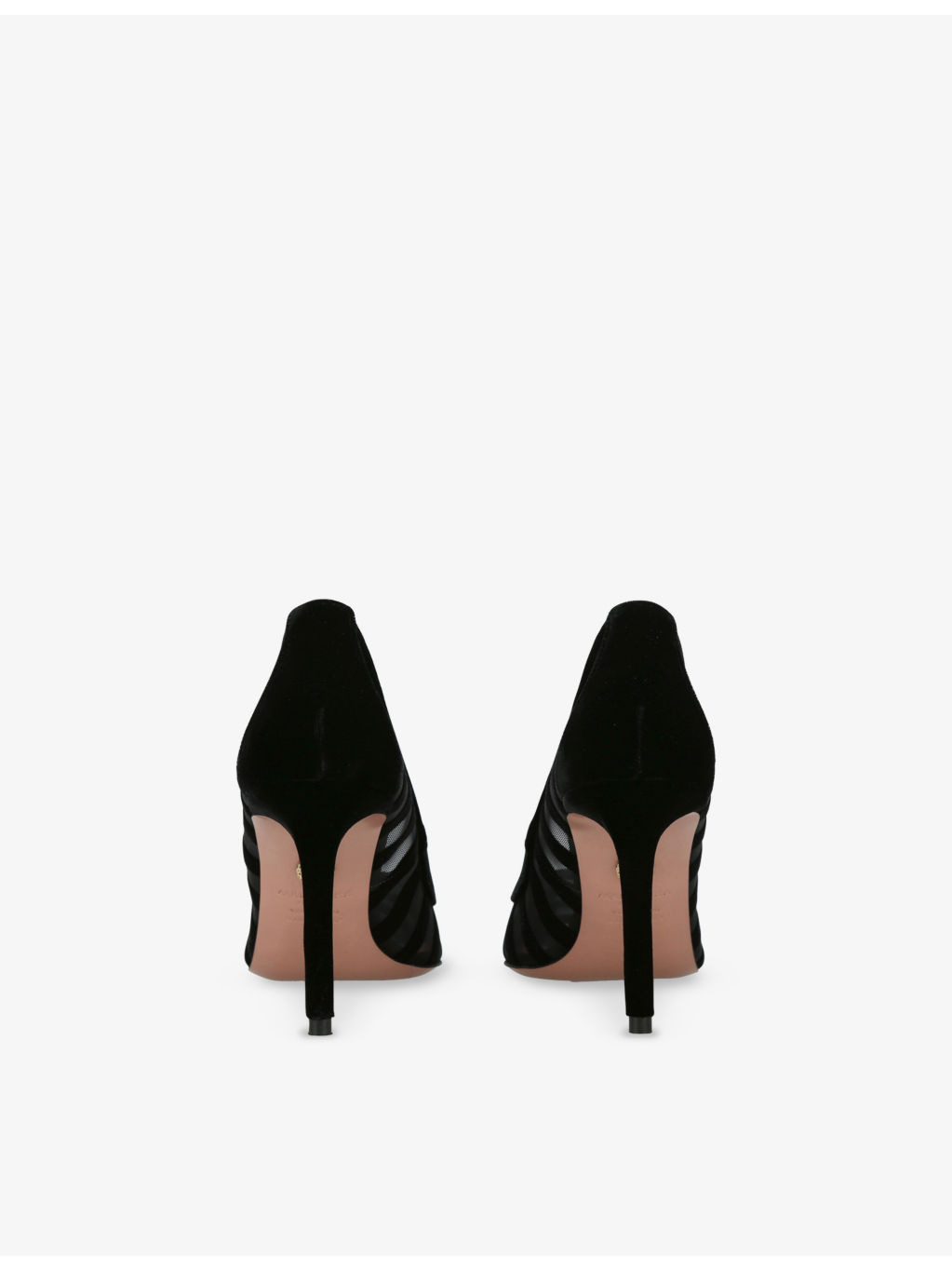 Nude 85 Suede and Mesh Courts - 4