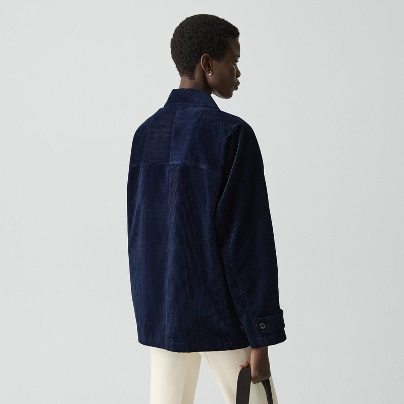 Straight Zip Jacket in Corduroy 4
