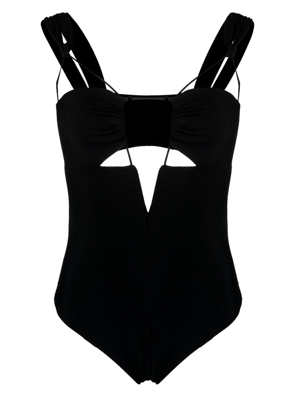 cut-out detail swimsuit - 1