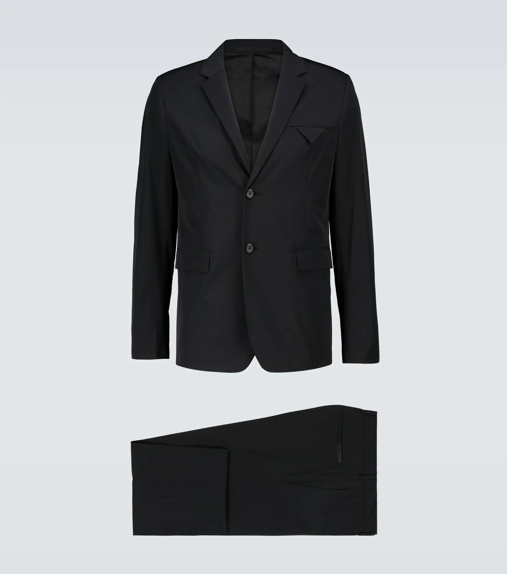 slim-fit technical suit - 1