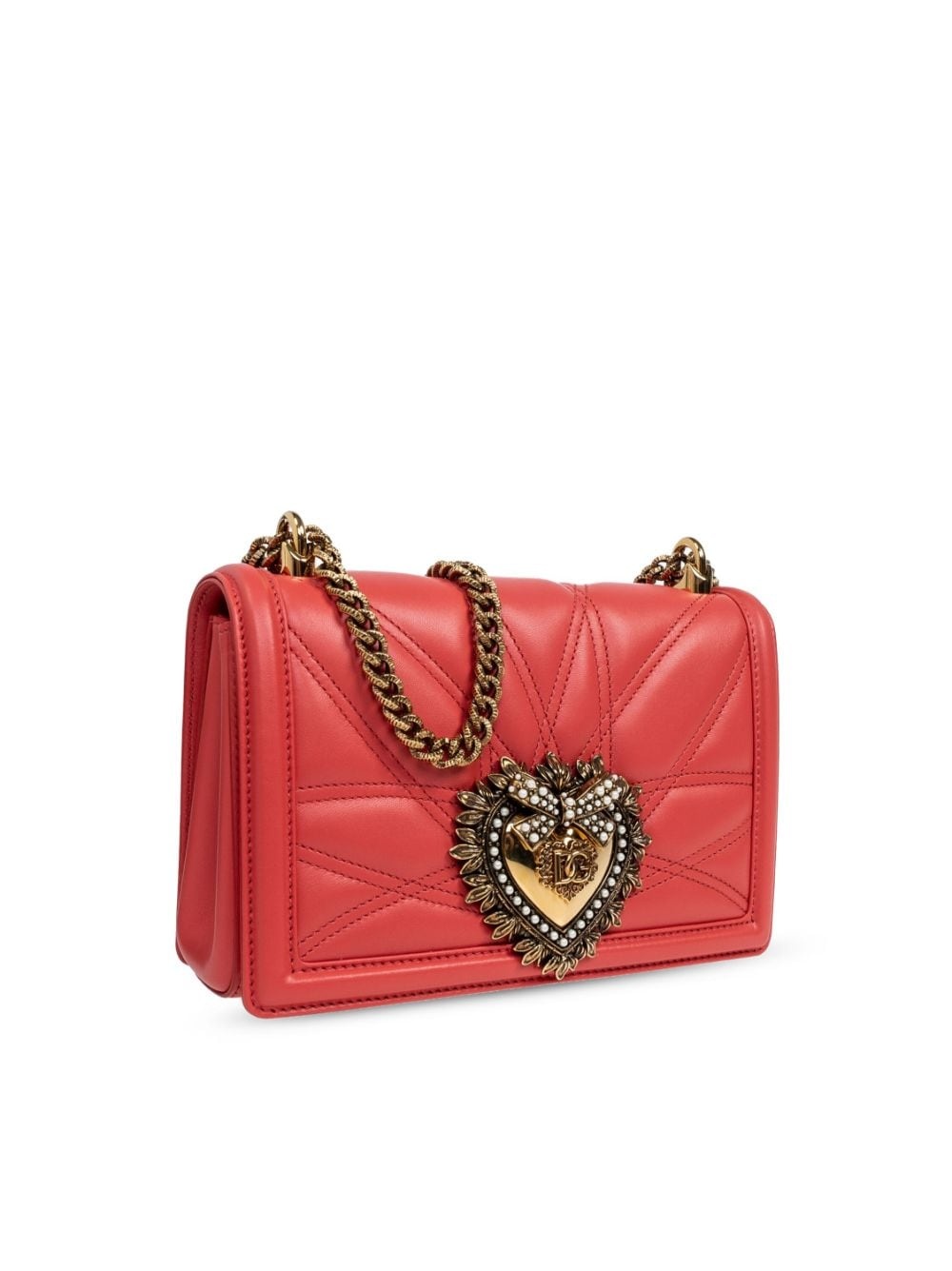 medium Devotion leather shoulder bag - 4