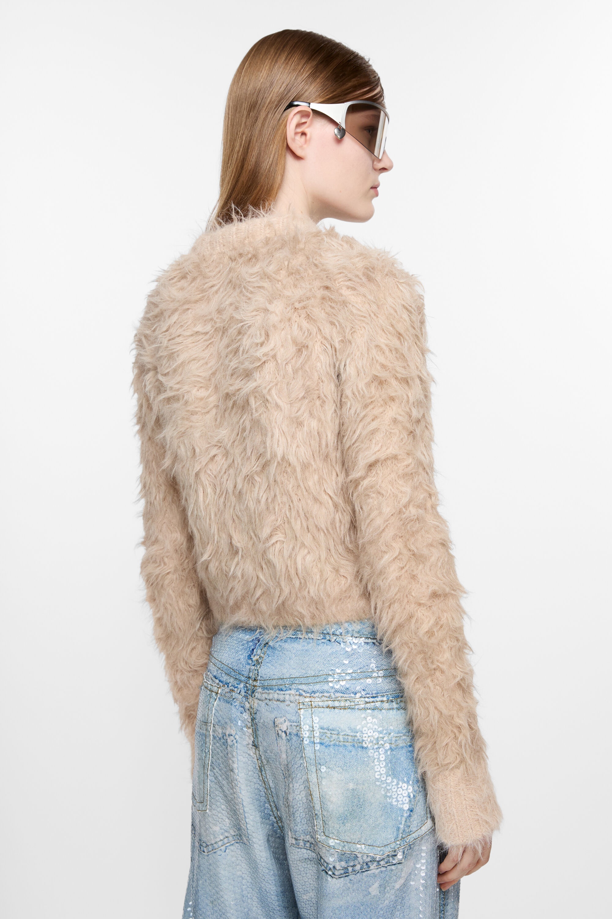 Cardigan textured - Beige - 3