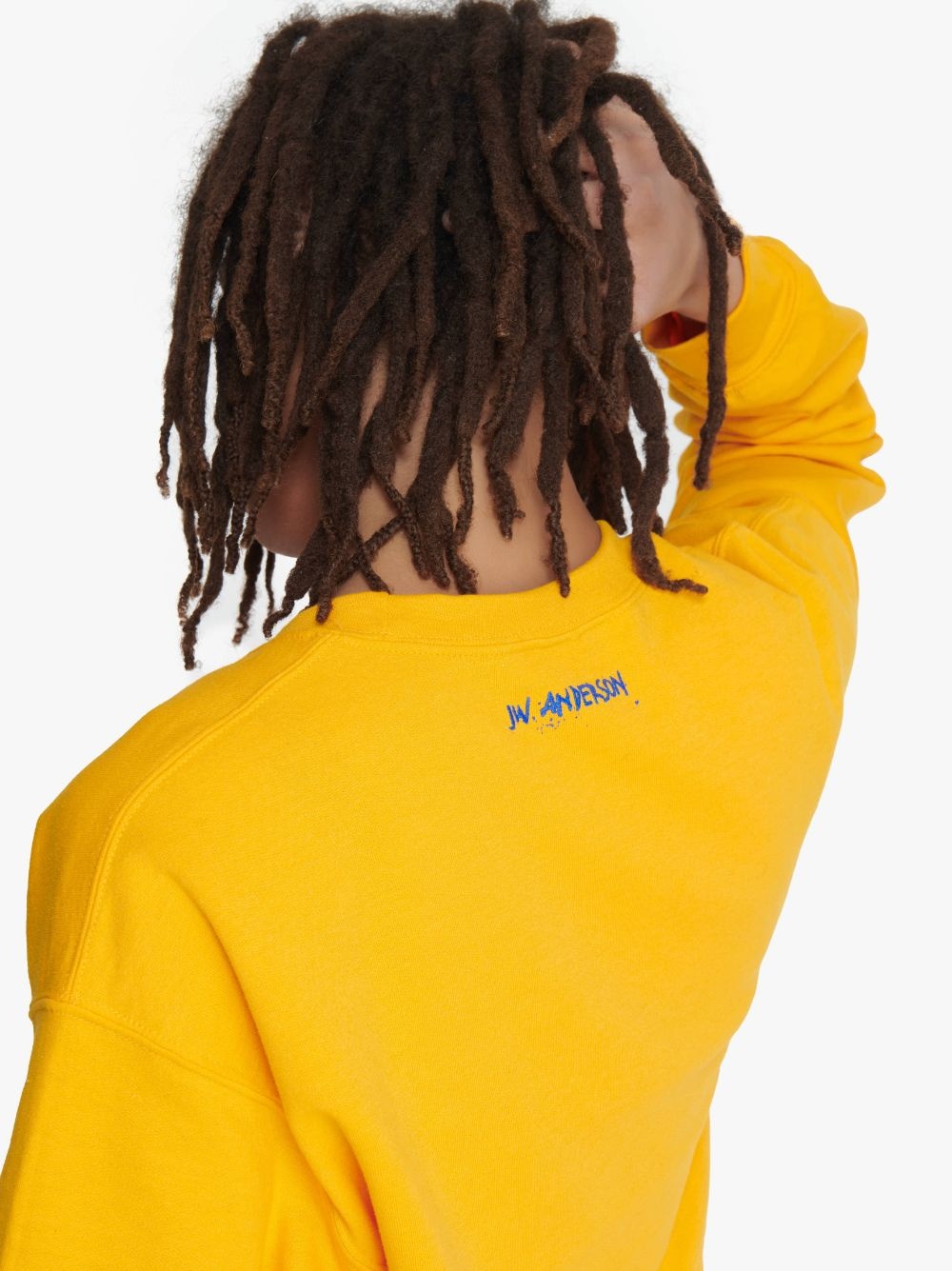 JW ANDERSON X QUEER SWEATSHIRT WITH TEXT PRINT - 5